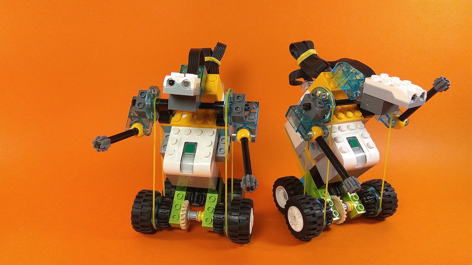 Конструировать настоящих роботов на робототехнических наборах Wedo и EV3